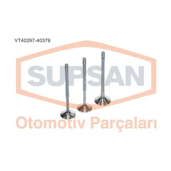 Supsan VT-40297-40379 Subap Takımı Passat Golf Bora A4 A6 Toledo Octavia 1.8T 20V 125Hp AGN ADR Afy 12 Emme 8 Egsoz Subap 058109601M