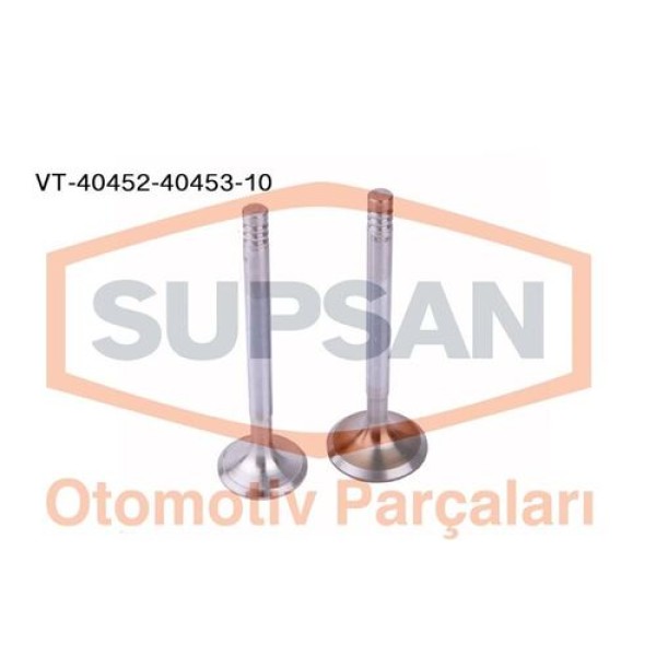 Supsan VT-40452-40453-10 Subap Emme Egsoz Takım Escort Focus 98 05 Connect 02-1.8TDCI In 4 36.5x8.23x107 E4 32x8.23x108.7 0.10 Kalın 1113197 