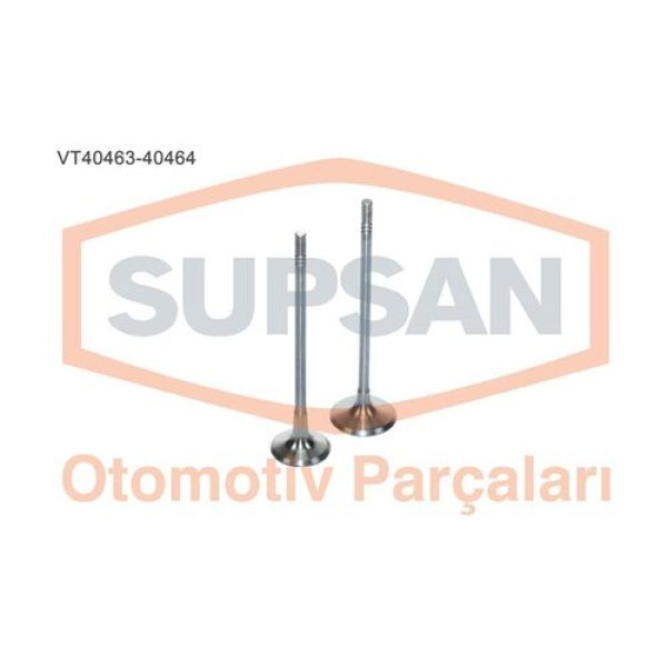Supsan VT-40463-40464 Subap Takımı Astra G Astra J Vectra C Mokka Insignia A Meriva A Z16XEP A16XER Z16XER 24433078