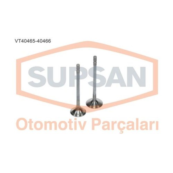 Supsan VT-40465-40466 Subap Takımı Toyota Corolla 1.4 D4D 2004-In 4 E4 13711-33030 