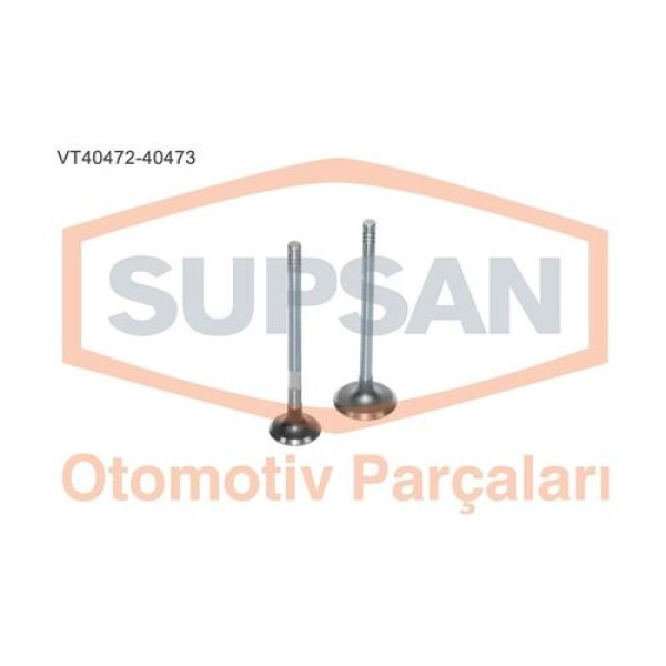 Supsan VT-40472-40473 Subap Emme Egsoz Takım Focus 1.6 Zetec S 16V 100Ps 115Ps 03-In 8 30x6 99 E8 24.1x6 101.3 G0402 Std 1113189 