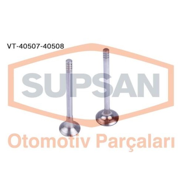 Supsan VT-40507-40508 Subap Takım BMW 3.20I-5.20I 24V 1989-1992 7mm M50B20 11341722910 