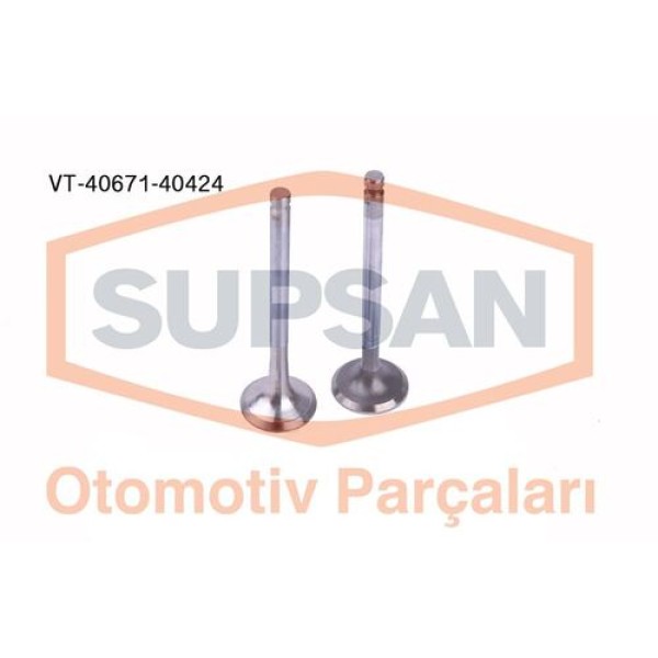 Supsan VT-40671-40424 Subap Takımı Palio Bravo Marea1.6 16V Tork Motor 16 Subap 46462159 