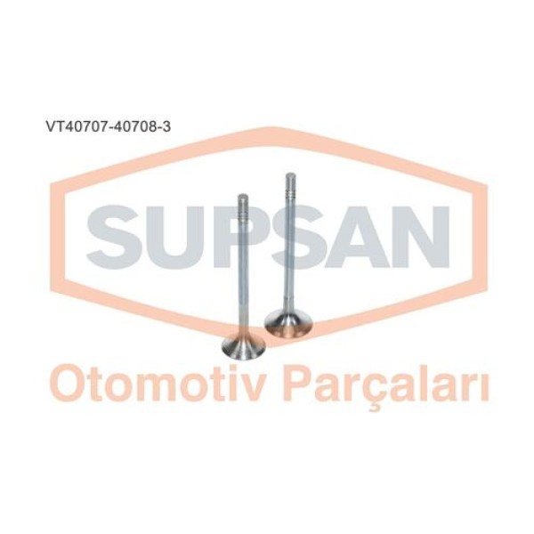 Supsan VT-40707-40708-3 Subap Takımı (24 Lu OM642) W204 07-14 C219 05-10 W211 05-08 W212 09-15 W164 05-09 Vito W639 06-Sprinter 906 09- A6420530401