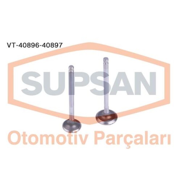 Supsan VT-40896-40897 Subap Takımı Toyota Corolla 1.3 16V 1999-2002 Terra Kasa In 8 E8 1371111010 