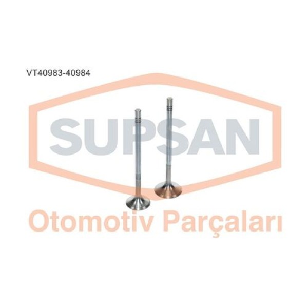 Supsan VT-40983-40984 Subap Takımı 16lı OM651 W204 08-14 W205 14-18 W212 09-16 Vito W447 14-Sprinter 09- A6510530101