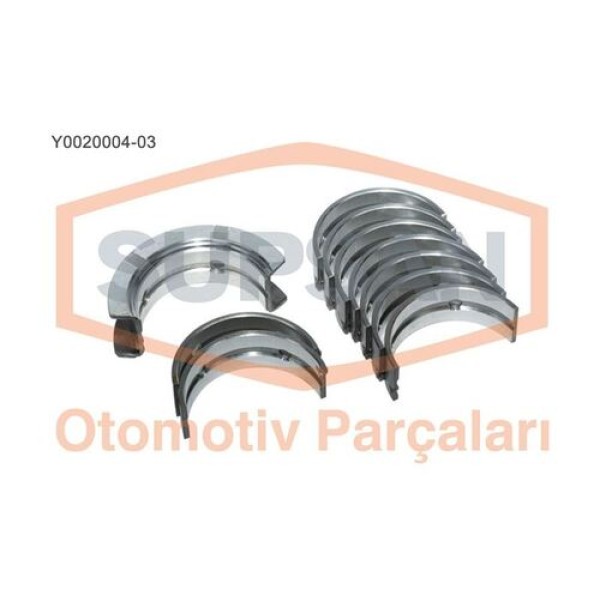 Supsan Y0020004-03 Ana Yatak 0.30 Doblo Palio Albea Punto Palio 1.2 8V 16V 05-Palio Grande Punto 1.2 1.4 16V 95Hp 46459600