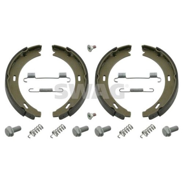 Swag 10902100 Fren Balatası Arka Park Freni Pabuçu W168 97-04 W169 04-12 W245 05-11 Vaneo 414 02-05 W203 00-07 C209 02-08 2014200920