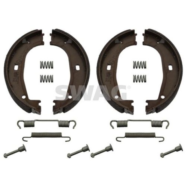 Swag 20931045 El Fren Pabuç Balata BMW E36 Z3 Yaylı Set 34411160924