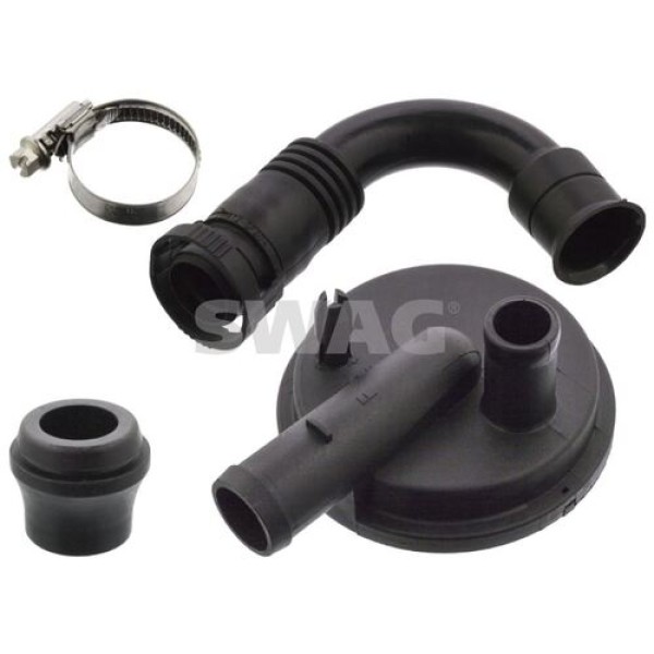 Swag 30107209 Motor Havalandırma Valfi Hortumu Kelepçe Kit Golf IV Bora Rapid A3 1.9 TDI AGR ALH Asv 028129101E 
