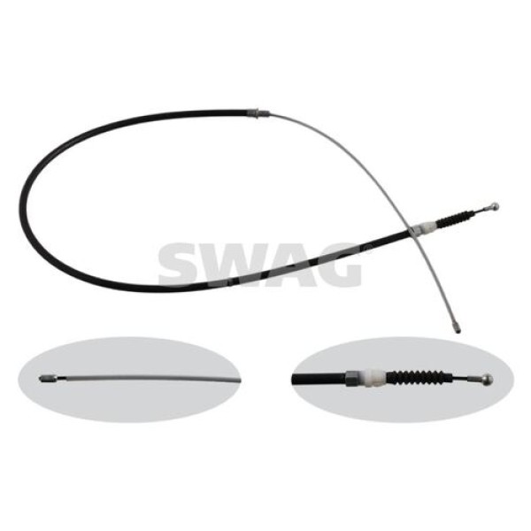 Swag 30936349 El Freni Teli Crosspolo (6R) Polo 5 (6R) 6R0609721C 