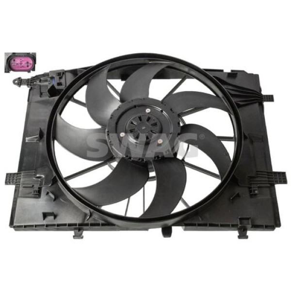 Swag 33100454 Radyatör Fanı (Komple) X253 15-19 W205 14-S205 14-C205 15-A205 16-W213 16-S213 16-C238 16-A238 17-C253 16-18 A0999061100