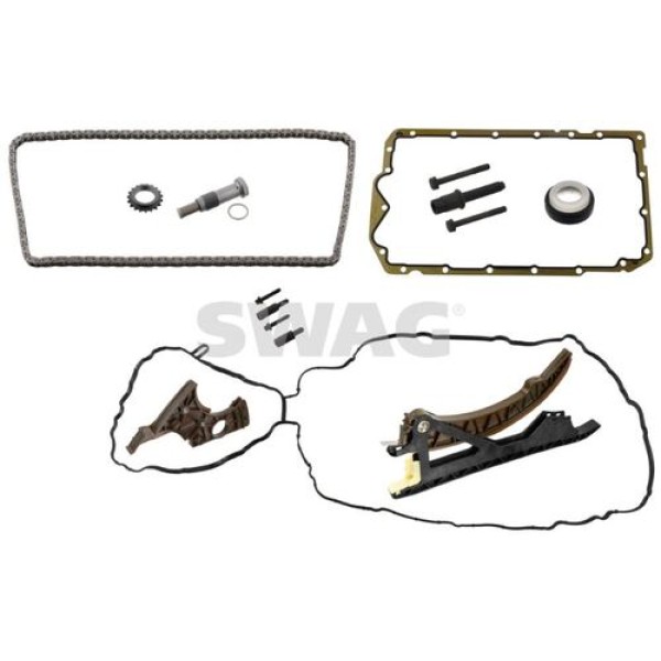 Swag 33101599 Eksantrik Zincir Seti Krank Keçesi Ön Karter Conta K.K Contası BMW N43 B16 B20 E60 E87 E90 E92 E93 Febı 173042 11318618317 