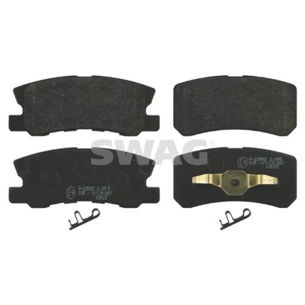 Swag 80916583 Arka Fren Balatası Peugeot Citroen Mitsubishi 4007 4008 C4 Pajero 4254.48