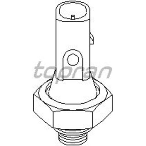 Topran 108889001 755 Yağ Müşürü Bora-Caddy II-Golf IV-Passat-Polo 1.9 TDI-T5 2.5 TDI 038919081M