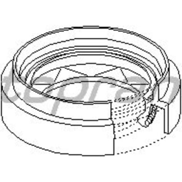 Topran 200533001 755 Diferansiyel Keçesi Astra F-G-H-Corsa A-B-C-Vectra A-B-C-Zafira-Tigra-Meriva 374197 