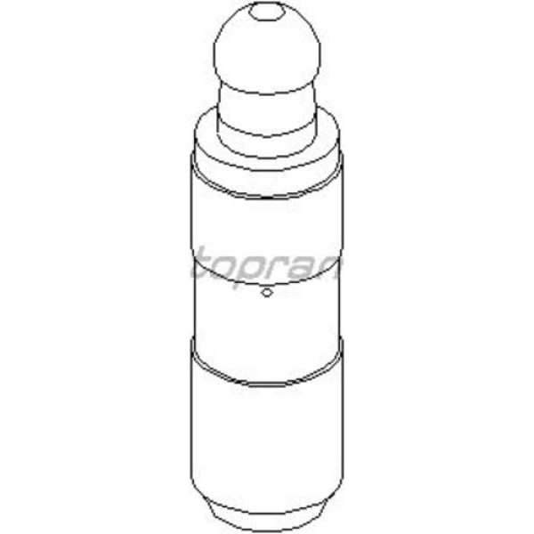 Topran 201234001 Subap İticisi Astra F-G-Corsa A-B-Kadett D-E-Omega A-B-Vectra A-B-Daewoo Lanos-Rezzo 640051