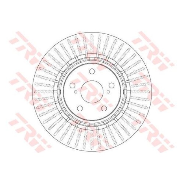 TRW DF6265 N Fren Disk Aynası Lexus Nr2014-Toyota Alphard 18-RAV4 12-15 Highlander 07- 4351248110