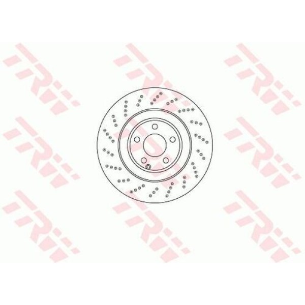TRW DF6668S Fren Diski Ön CLS-Class X218 14-17 C218 14-16 A2184210412