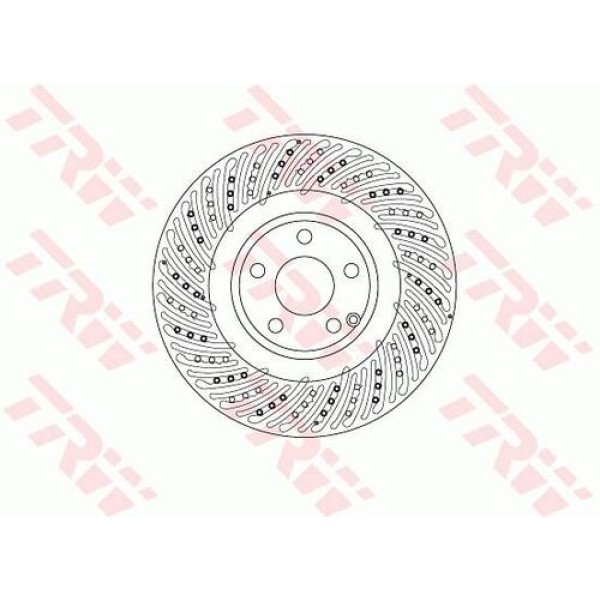 TRW DF6674S Fren Diski Ön W212 11-15 S212 12-16 R172 11- A1724210212