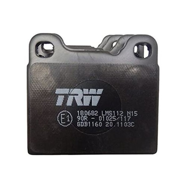 TRW GDB1161 Ön Balata BMW 7 E32 750 I-II V12 1987-1994 34111160120 