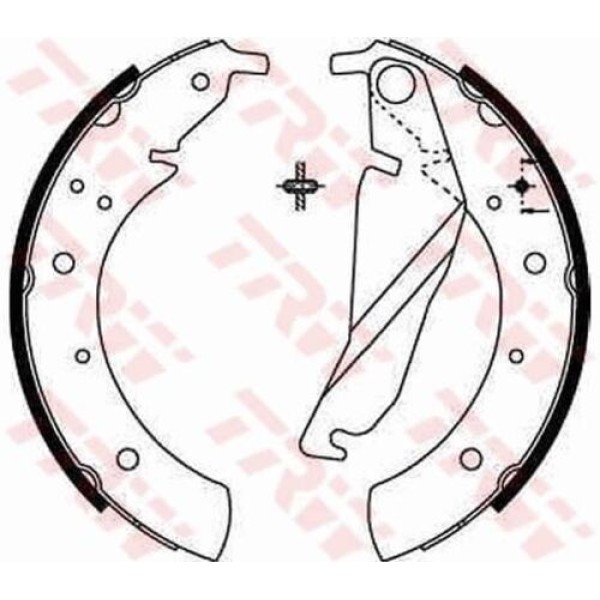 TRW GS8209 Arka Papuc Balata BMW 5 E28 81-87 34211120870