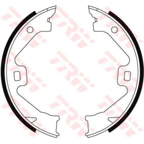 TRW GS8469 El Fren Pabuç Balata Rover 75 1.8 2.0 Cdt CDTI 2.5 99-05 MG ZT 160-180 190 260 01-05 160X20 SFB100190 