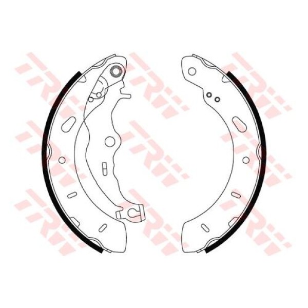 TRW GS8806 Arka Fren Balatası Pabuç Bma12-Focus III 1.0 1.5TDCI 1.6Ti 11-Transit Courier 1.5TDCI 1.6TDCI 14- BV612200AB