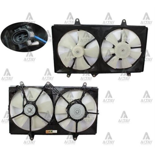 Taiwan 163610D010 Fan Radyatör Corolla 98-02 Çiftli 163610D010 