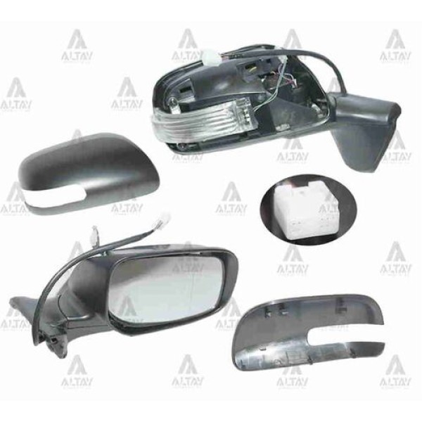 Taiwan 8790102190 Ayna Diş Dikiz Auris 10-12 Elektrikli Isıtmalı Sinyalli Otomatik Katlanır Sağ 8790102190