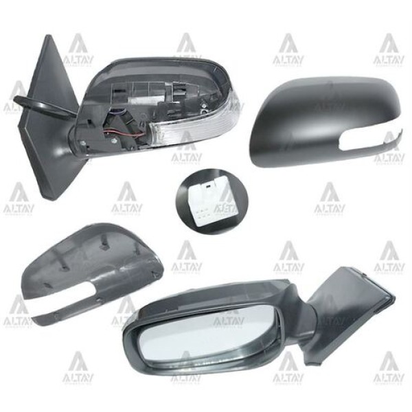 Taiwan 8794012F30 Ayna Diş Dikiz Corolla 10-13 Elektrikli Sinyalli Otomatik Katlanır Sol 7 Fişli 8794012F30