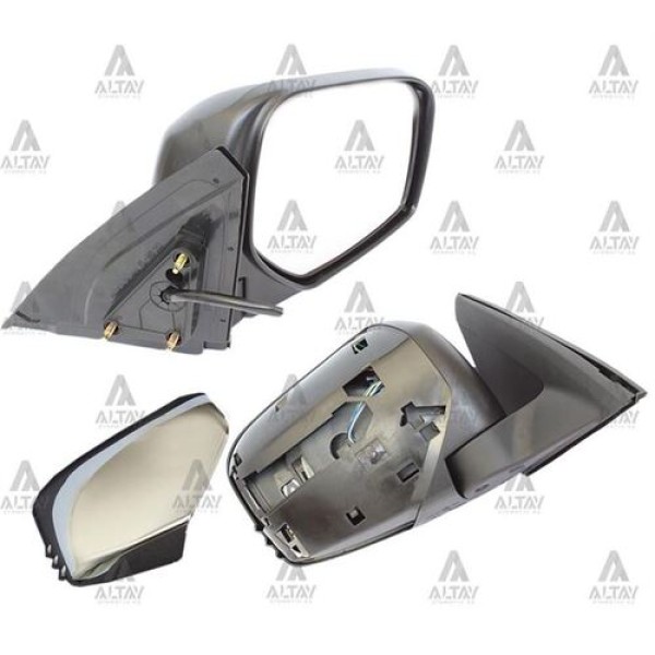 Taiwan MN167430 Ayna Diş Dikiz L-200 06-14 Elektrikli Isıtmalı Krom Sağ MN167430 