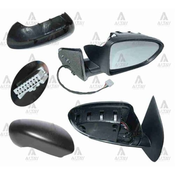 Taiwan VM4011EBHR Ayna Diş Dikiz Qashqai 07-13 Elektrikli Isıtmalı Otomatik Katlanır Sağ 96302JD84A 