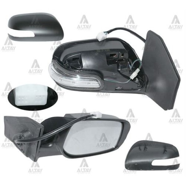 Taiwan VM6269EBR Ayna Diş Dikiz Avensis 06-08 Elektrikli Isıtmalı Otomatik Katlanır Sinyalli Sağ 8790605180 