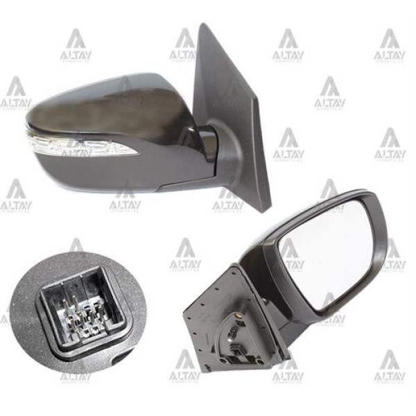 Taiwan YT9125EHRLD Ayna Diş Dikiz ix35 10-15 Elektrikli Sinyalli Isıtmalı Sağ 876202Y070