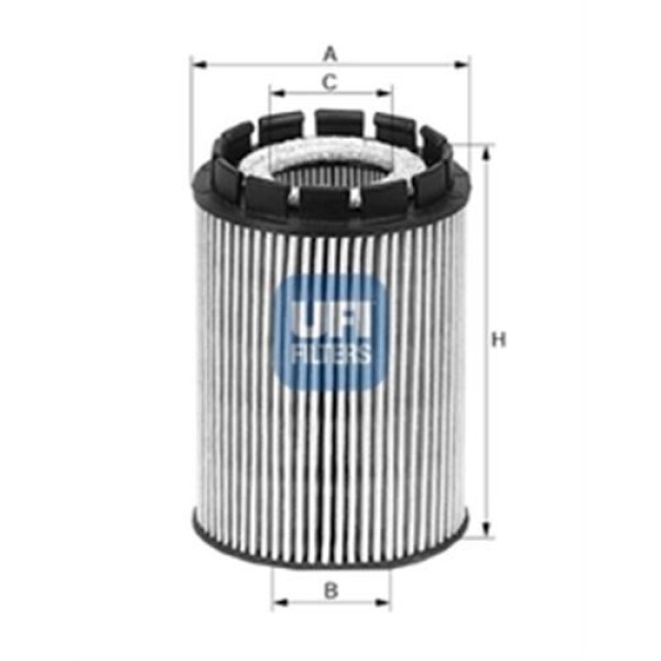 UFI 25.053.00 Yağ Filtresi Hyundai Elantra-Tucson 2.0CRDI-Cerato-Sportage 2.0CRDI 2632027000