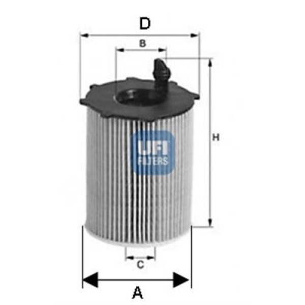 UFI 25.068.00 Yağ Filtresi Touareg 3.0TDI-3.0 V6 TDI 06-10-A4 04-08-A5 04-11-A8 03-10-Q5 08-Q7 06-10 057115561K