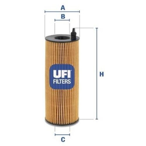 UFI 25.084.00 Yağ Filtresi BMW E81 E82 E87 E88 E90 E60 F10 F01 E84 E83 E70 E71 F14 11427805707