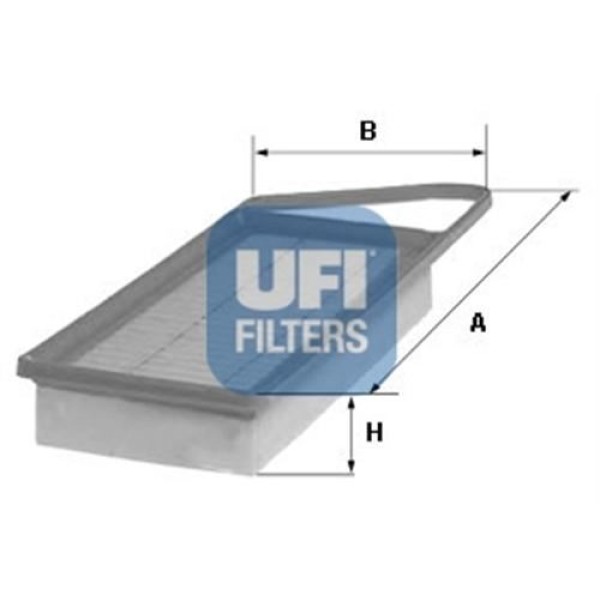 UFI 30.299.00 Hava Filtresi P407 1.8-1.8 16V-2.0-2.0 16V-2.2 04-C6 3.0 V6 05-C5 1.8-2.0-3.0 16V 04 1444.EZ