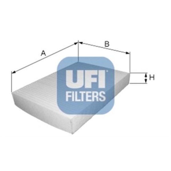 UFI 53.032.00 Polen Filtresi A4-A6 1.8-1.8T-2.0-2.0TDI-2.4-2.5TDI-2.7TDI-3.0-3.2-Seat Exeo 8E0819439
