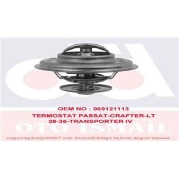 Vernet TH596887 Termostat (87C) Crafter LT35 Passat T4 A100 A6 A80 2.0 2.3D 2.5TDI