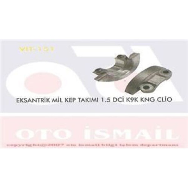 Vitesse 151 Eksantrik Mili Kep Takımı 2 Adet 1.5 DCI K9K Kango Clio Megane