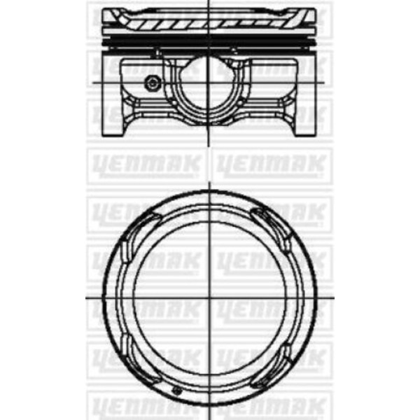 Yenmak 31-04493-000 Piston Segman STD Accent Blue i20 11-1.4 Benzinli 72mm G4Lc 6 İleri 2304103AA0 