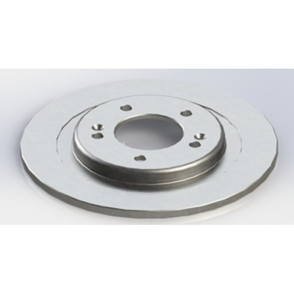 Yavuzsan 16582 Arka Fren Diski Hyundai I30 Gd 11-284mm-5-2 D Adet 58411A6200