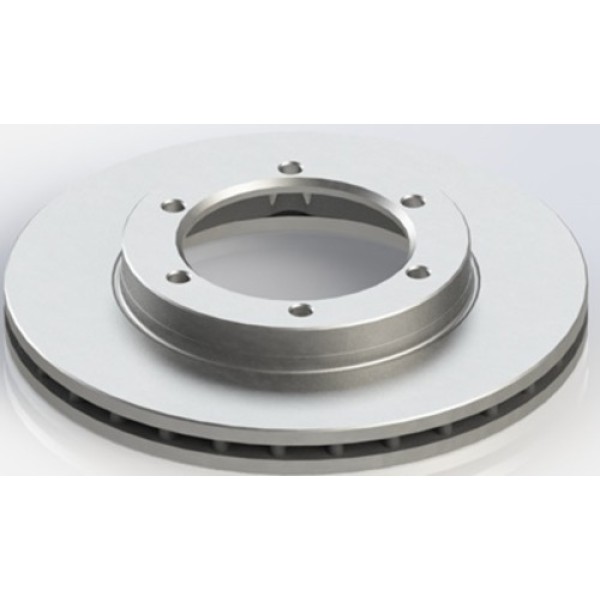 Yavuzsan 25901 Ön Fren Diski Fuso Canter Euro 5 Euro 6 266mm-6 Dlk MK584496AB