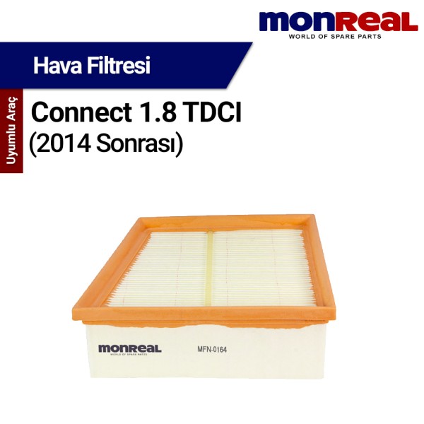 Ford Connect 1.8 TDCI 2014 Sonrası Filtresi (Hava) MONREAL