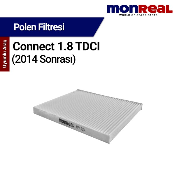 Ford Connect 1.8 TDCI 2014 Sonrası Filtresi (Polen) MONREAL