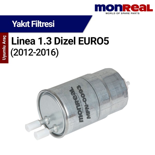 Linea 1.3 Dizel EURO5 (2012-2016) Filtresi (Yakıt) - MONREAL