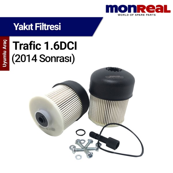 Trafic 1.6 DCI 2014 Sonrası Filtresi (Yakıt) MONREAL