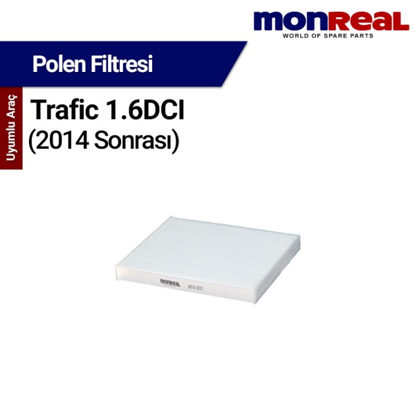 Trafic 1.6 DCI 2014 Sonrası Filtresi (Polen) MONREAL
